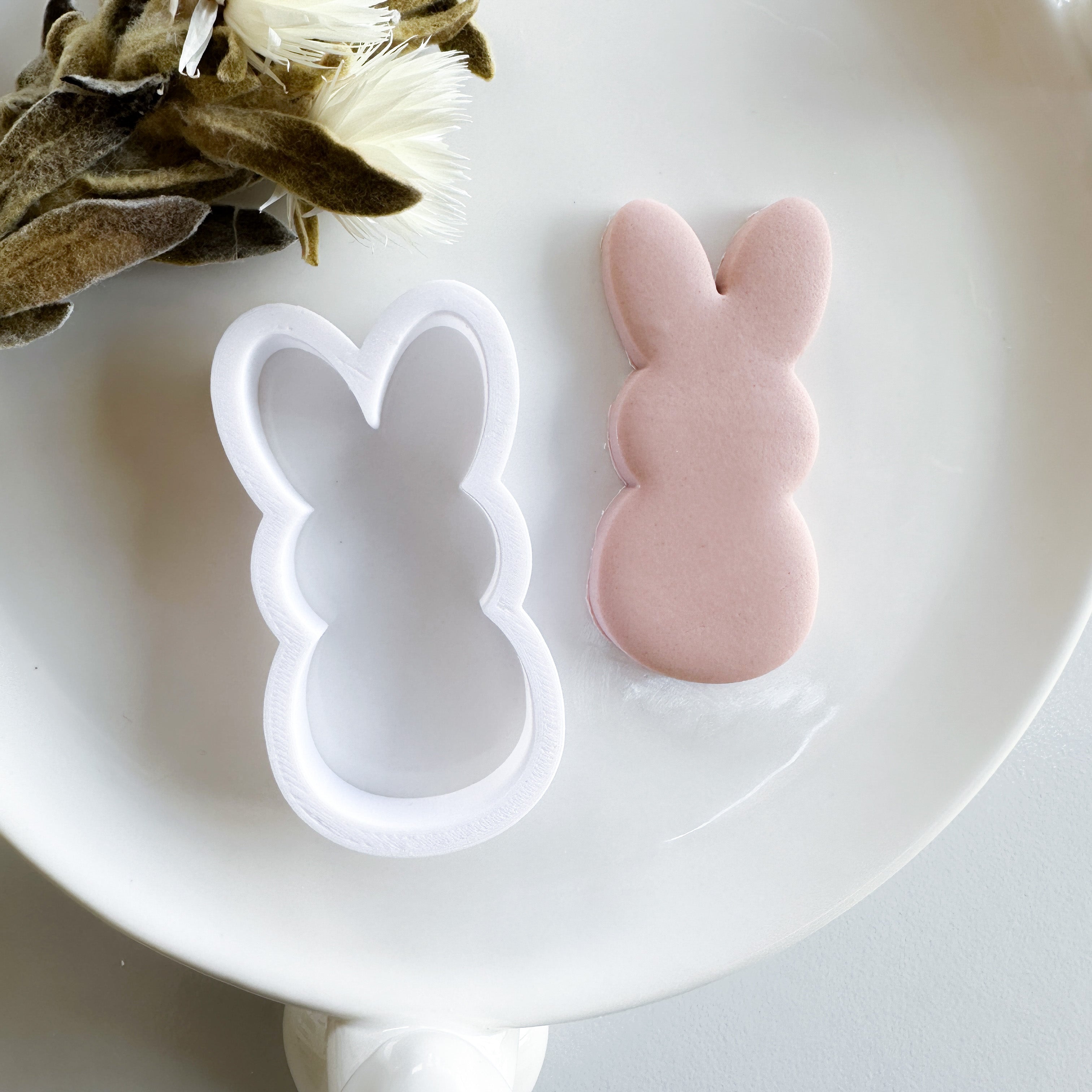 Bunny Peep MINI Cutter Stamped By Amelia