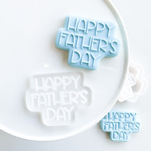 Load image into Gallery viewer, Happy Fathers Day Raised or Imprint
