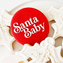 Load image into Gallery viewer, Santa Baby Fancy Raised Stamp
