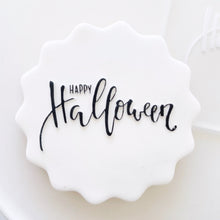 Load image into Gallery viewer, Happy Halloween Raised or Mini Imprint Stamp
