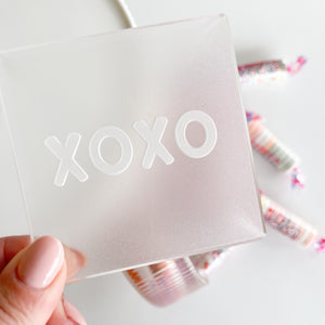 XOXO Raised Stamp