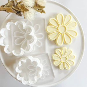 Imperfect Daisy Small Or Large And Raised Or Imprint CUTTERS SOLD SEPARATELY!