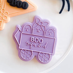 Boo Squad Raised Stamp & Cutter